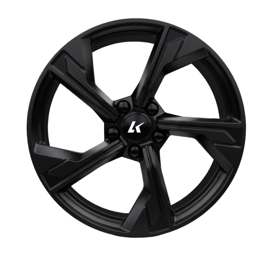 Black alloy wheels