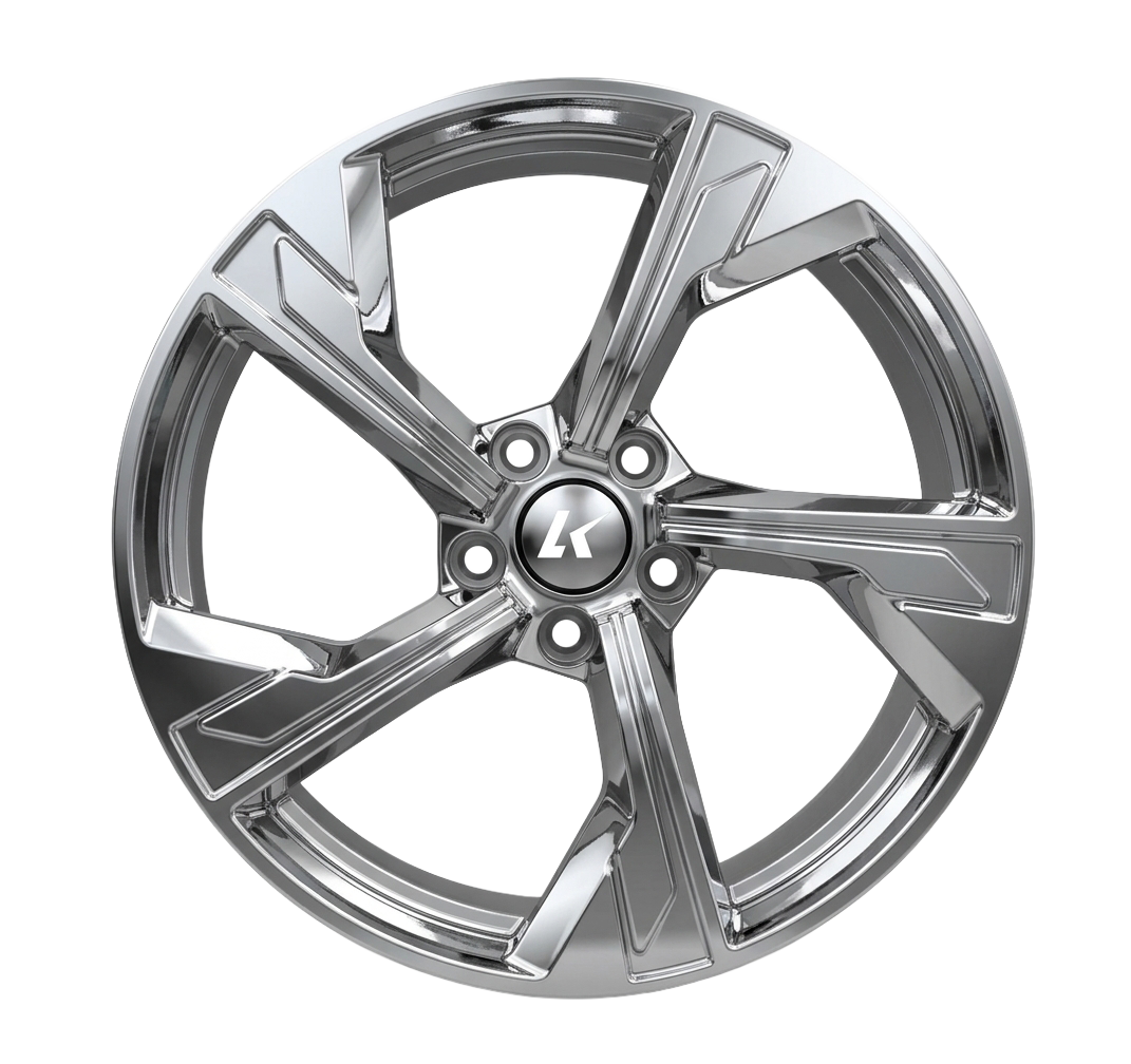 Chrome alloy wheels