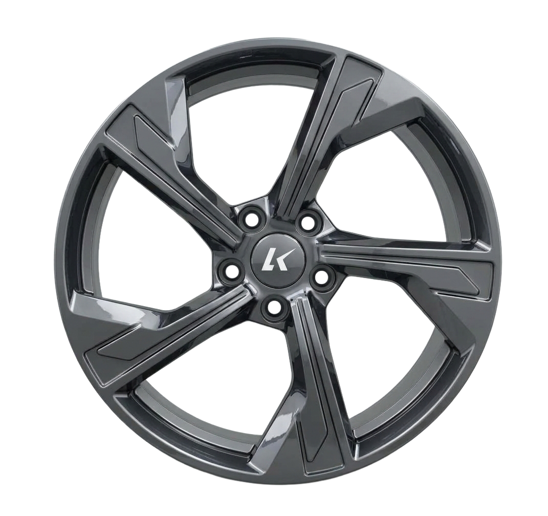 Grey alloy wheels